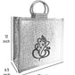 Elegant Jute Wedding Favor Bags with Red Color Personalized Jute Bags for a Memorable Wedding Celebration