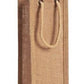 Handmaers Natural Jute  Water Bottle bag With Beige for 2 LTR (Set of 2)