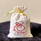 white jute potli